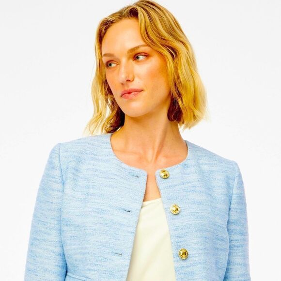 J Crew Tweed Lady Jacket NWT - Picture 3 of 8